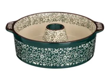 Форма Для Выпечки Круглая 28*24*8 Cм Зеленая (Кор=6Шт.)